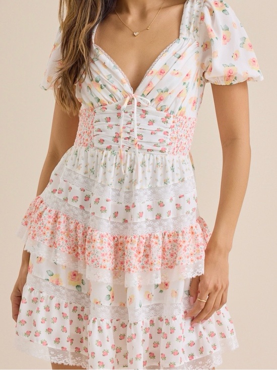 Altar'd State Dresses & Skirts - NEW Altar’d State Adley Mixed-Print Mini Dress Size S & M Available NWT